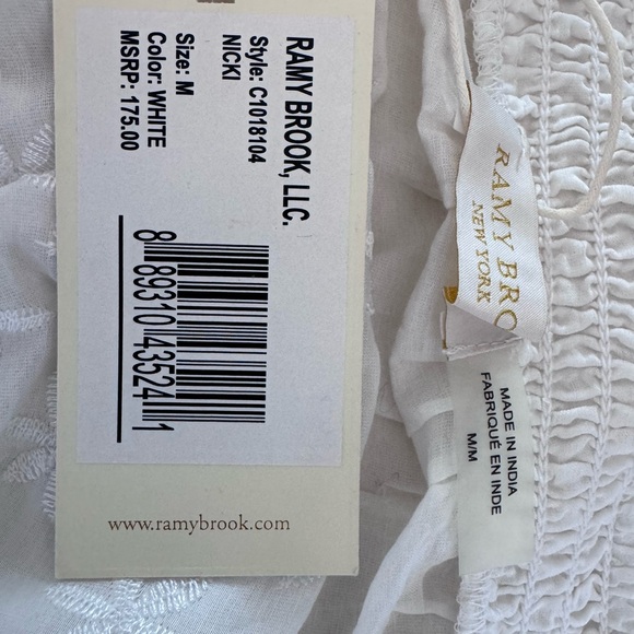 Ramy Brook White Lace Camisole - Picture 2 of 6